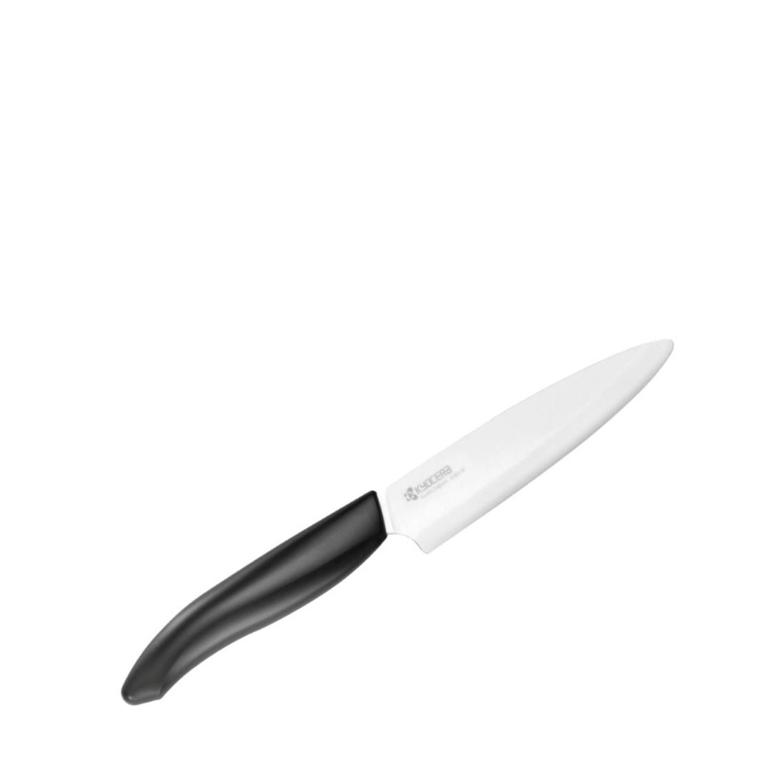 Kyocera 4.5" Advanced Ceramics Utility Knife FK - 110 WH - BK – Black - Metro Singapore Departmental Store - Celebrating 69 Years in SG