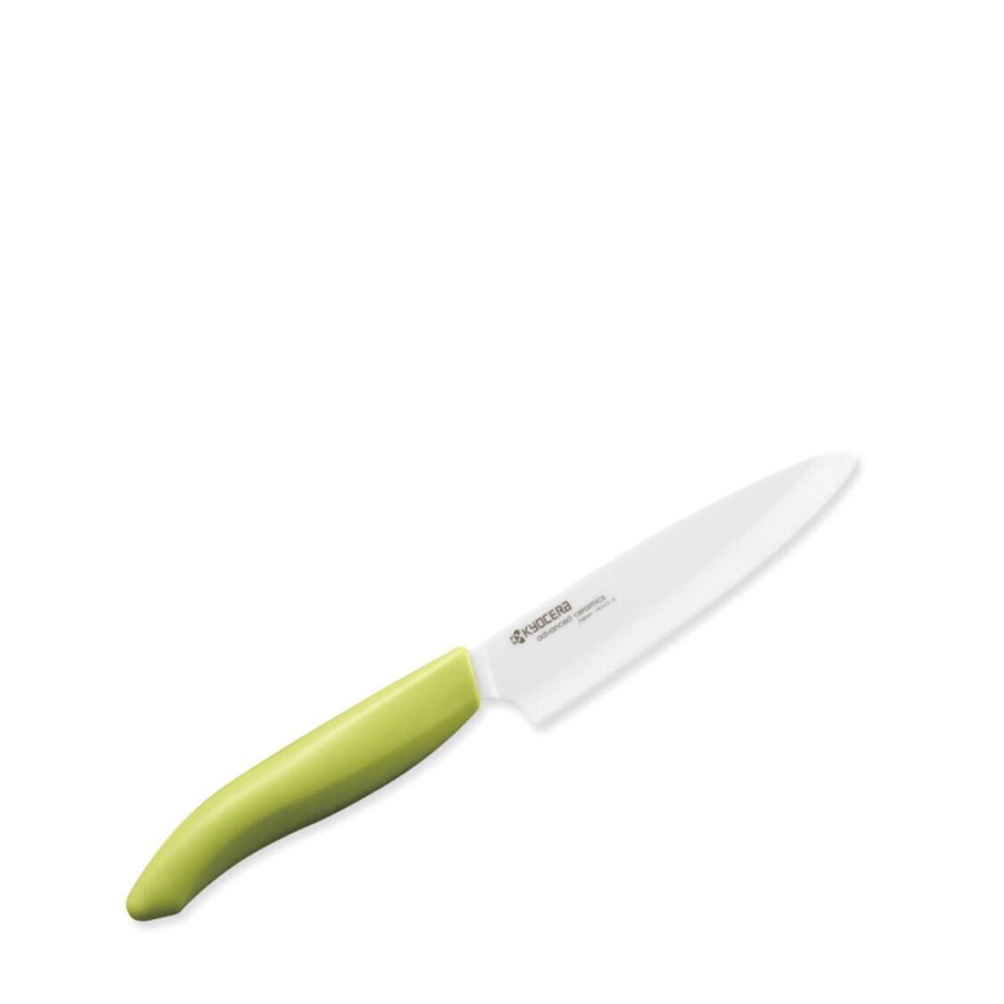 Kyocera 4.5" Advanced Ceramics Utility Knife FK - 110 WH - GR – Green - Metro Singapore Departmental Store - Celebrating 69 Years in SG