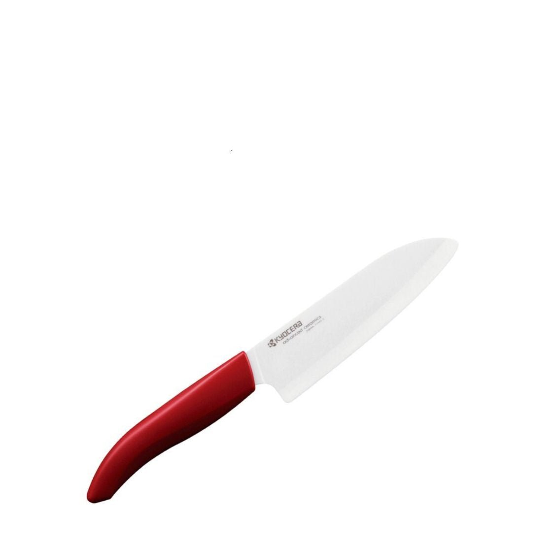 Kyocera 5.5" Advanced Ceramic Santoku Knife FK - 140 WH - RD - Red - Metro Singapore Departmental Store - Celebrating 69 Years in SG