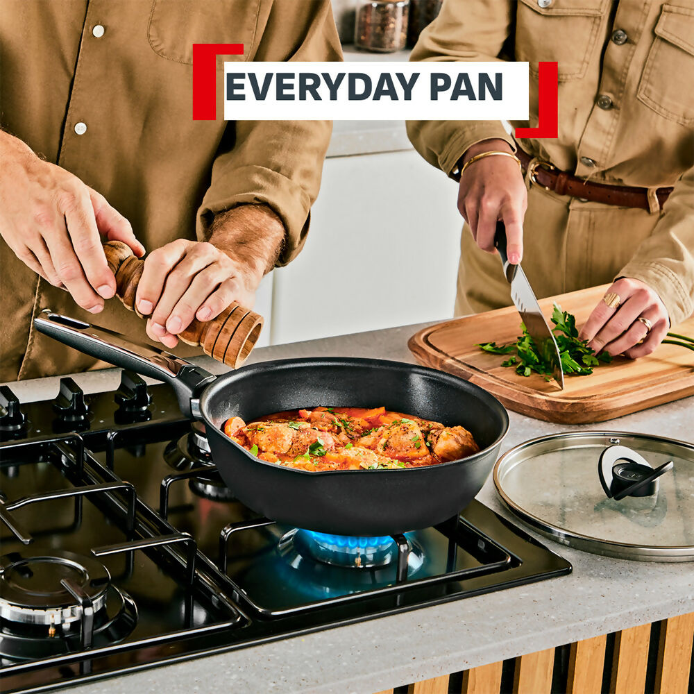 Tefal Excellence Fusion IH Deep Fry Pan 24cm With Cover (G33884)