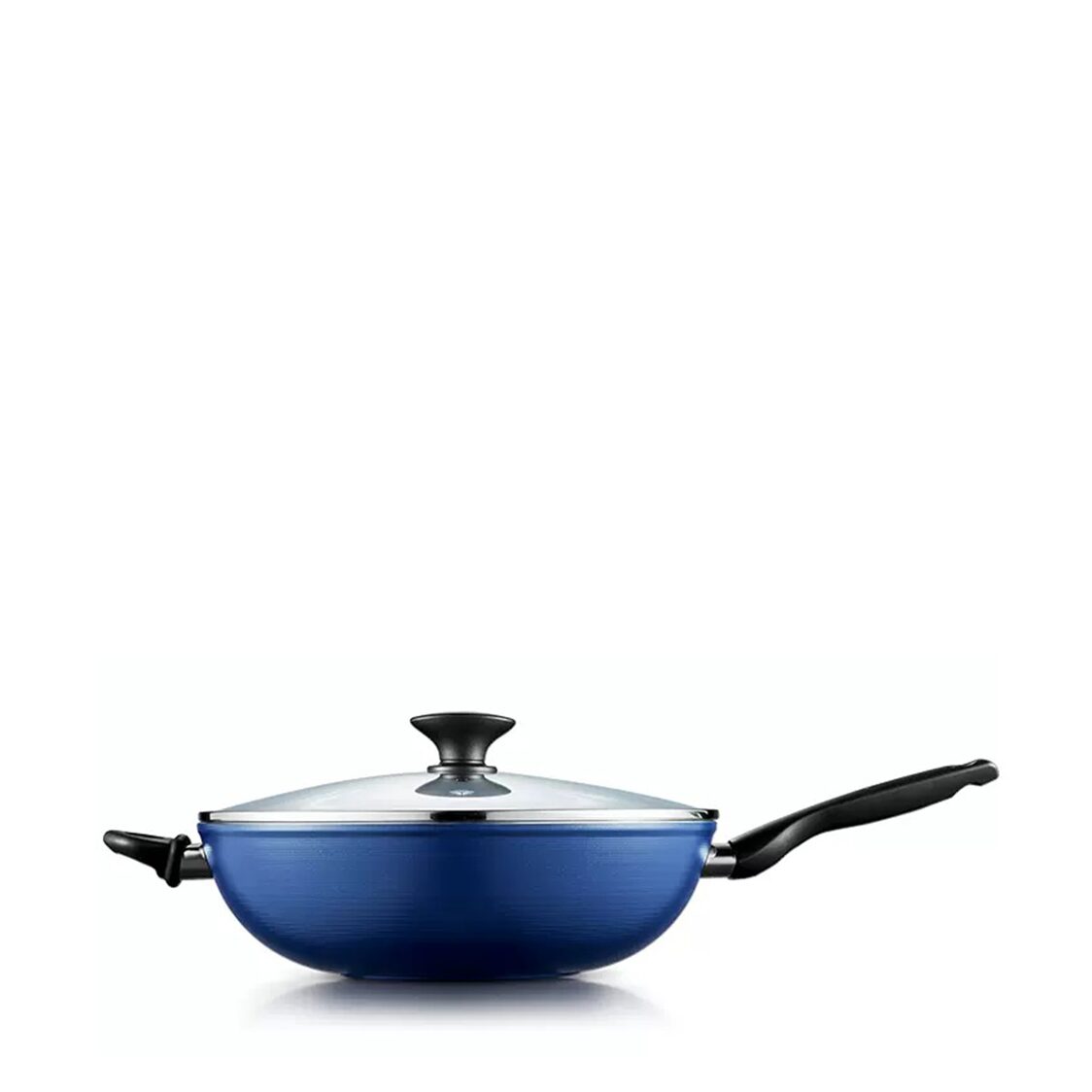 La Gourmet Blue Diamond 30Cm Cover Wok - Metro Singapore Departmental Store - Celebrating 69 Years in SG