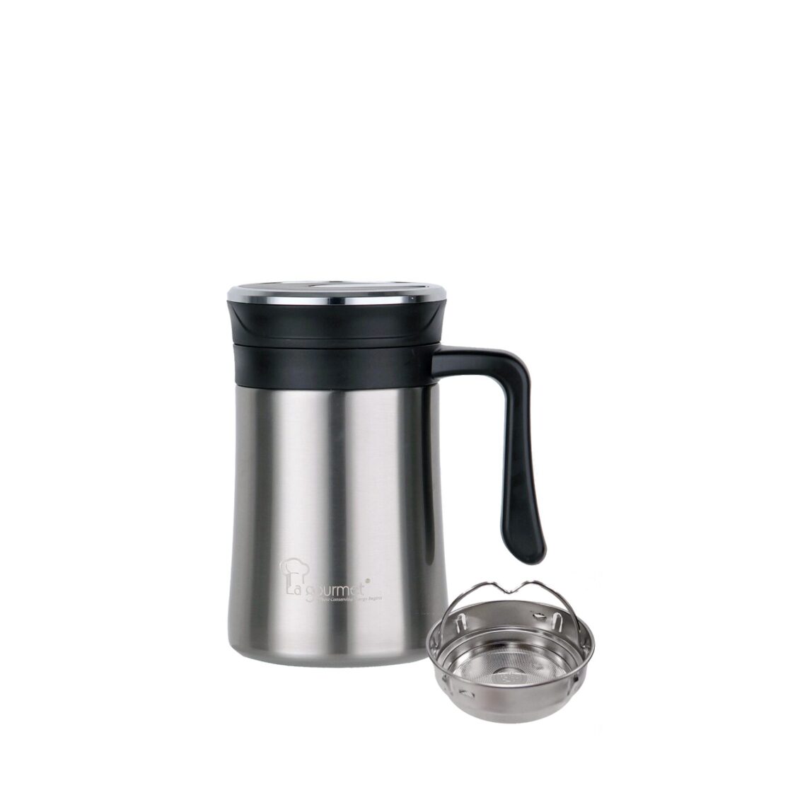 La Gourmet Classic 0.5L Thermal Mug With Strainer LGCC350879 - Metro Singapore Departmental Store - Celebrating 69 Years in SG
