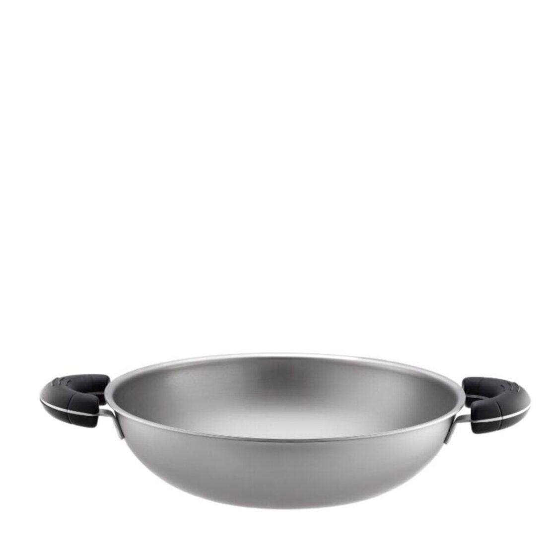 La Gourmet Elite 32cm 5 - ply Stainless Steel Wok LGWK090003 - Metro Singapore Departmental Store - Celebrating 69 Years in SG