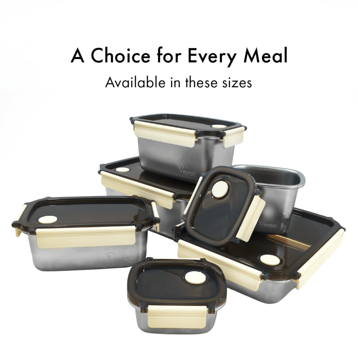 La Gourmet Inox Stainless Steel Container - Metro Singapore Departmental Store - Celebrating 69 Years in SG