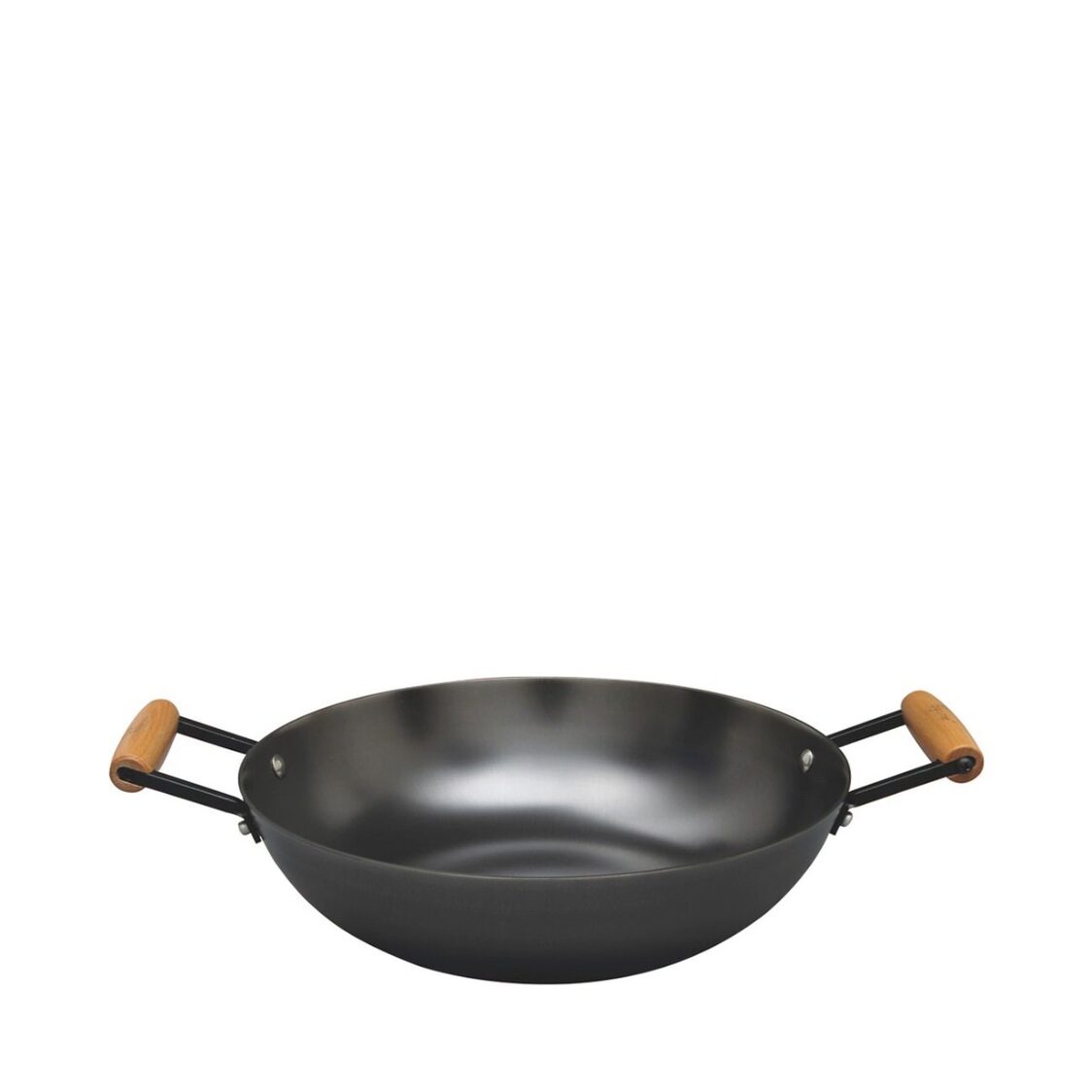 La Gourmet Nitrigan 34cm Cast - iron Wok LGMCWCI367600 - Metro Singapore Departmental Store - Celebrating 69 Years in SG