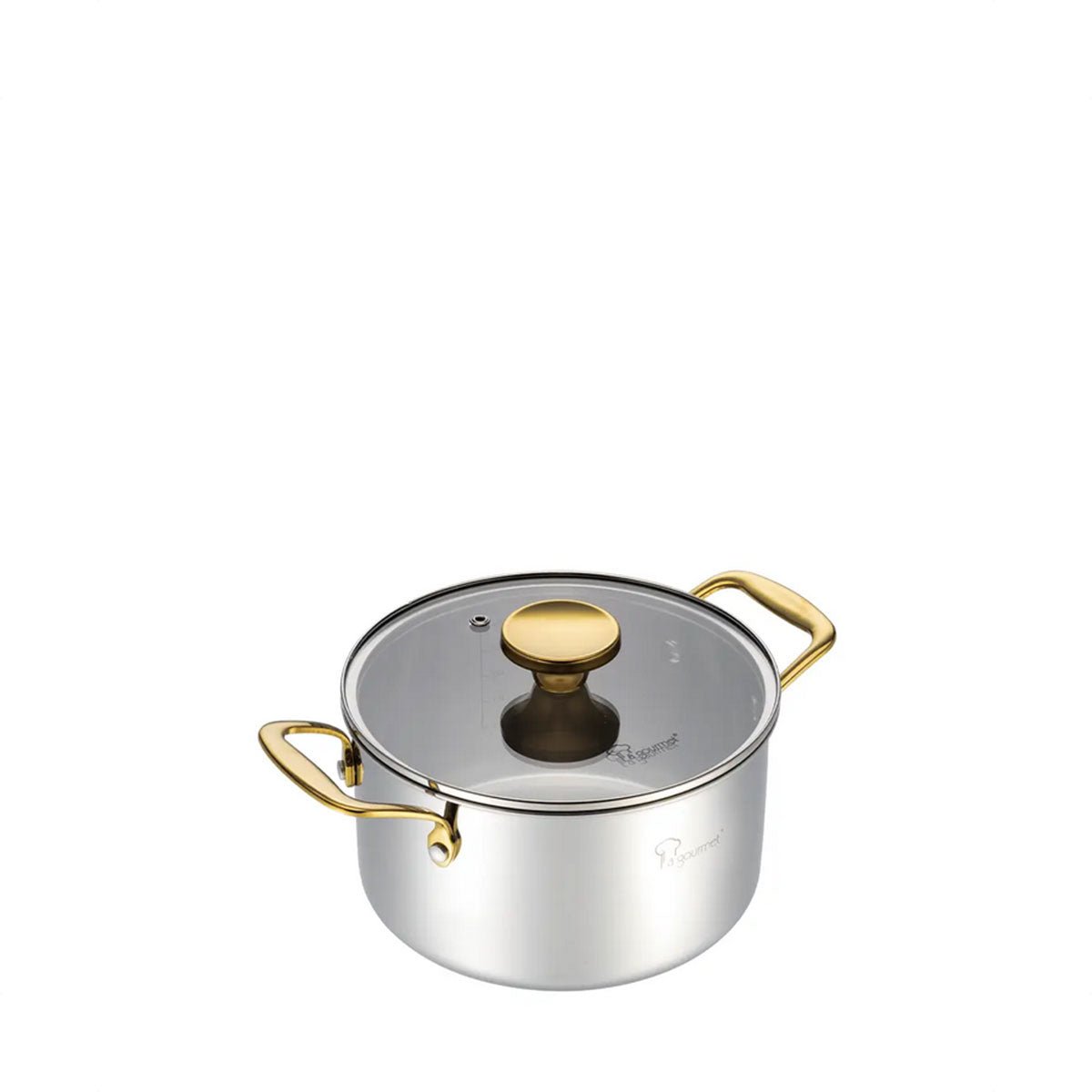 La Gourmet Pro Aureon 20cm 5ply Thick S/steel Casserole LGAN436740 - Metro Singapore Departmental Store - Celebrating 69 Years in SG