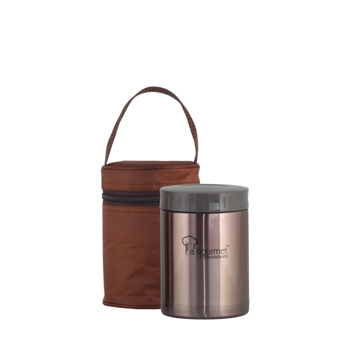 La Gourmet Sakura 0.5L Flask + 0.58L Food Jar Thermalware Set LGSA302755 - Metro Singapore Departmental Store - Celebrating 69 Years in SG