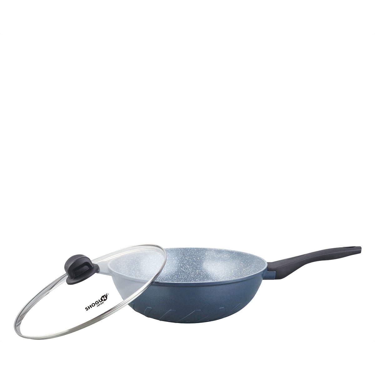 La Gourmet Shogun Kyoto 32cm Ceramic Wok With Lid (LGSM417978) - Metro Singapore Departmental Store - Celebrating 69 Years in SG