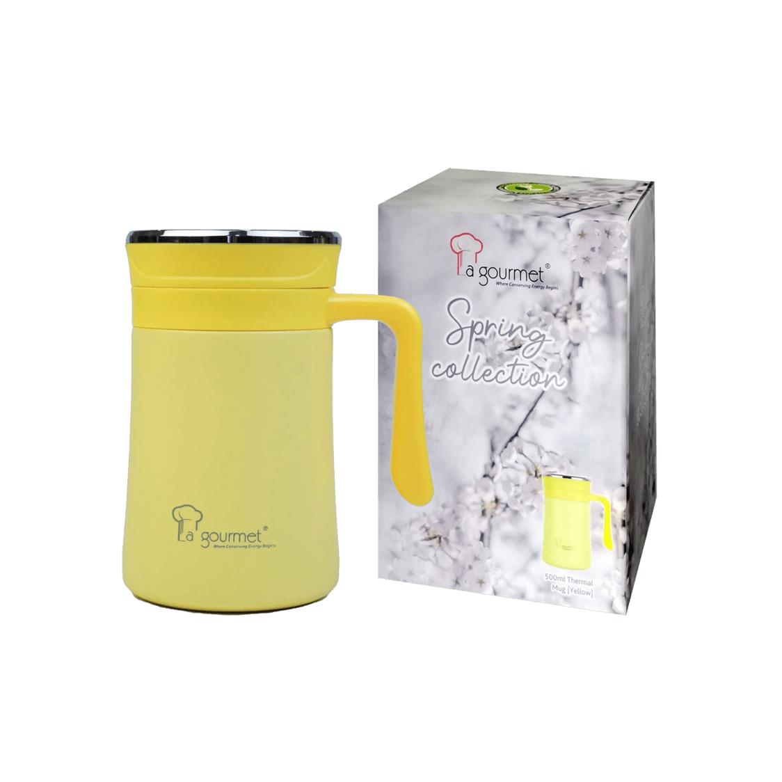La Gourmet Spring 0.5L Thermal Mug With Strainer - Metro Singapore Departmental Store - Celebrating 69 Years in SG