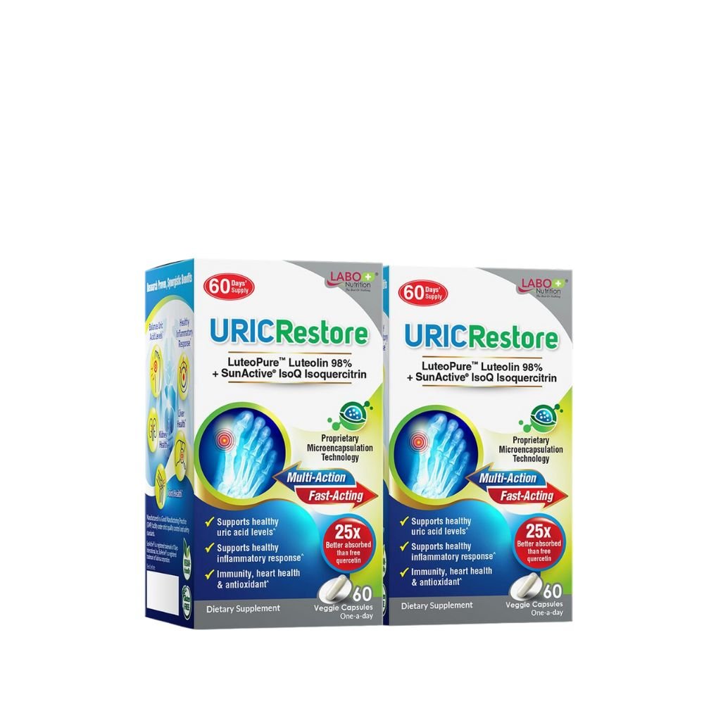 Labo Nutrition UricRestore 60 Veggie Capsules Twin Pack - Metro Singapore Departmental Store - Celebrating 69 Years in SG