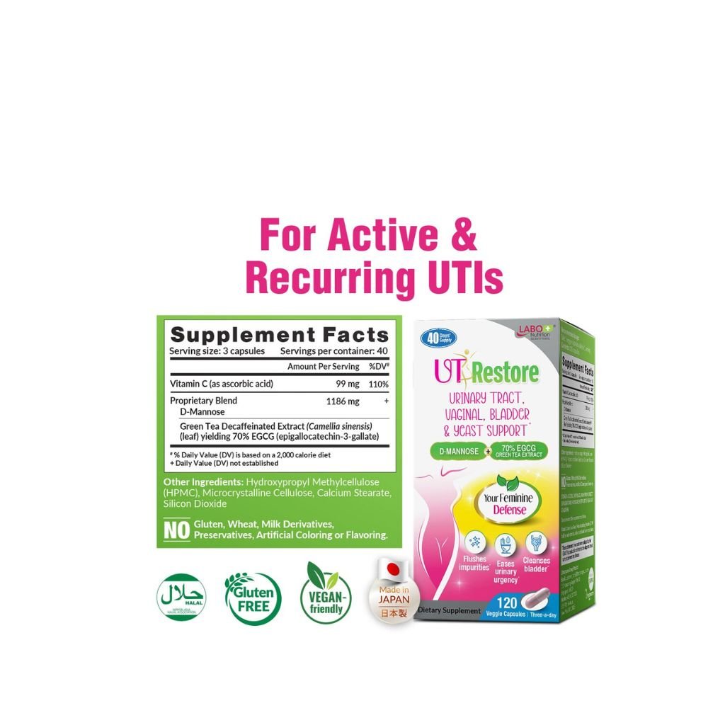 Labo Nutrition UT Restore 120 Veggie Capsules Twin Pack - Metro Singapore Departmental Store - Celebrating 69 Years in SG