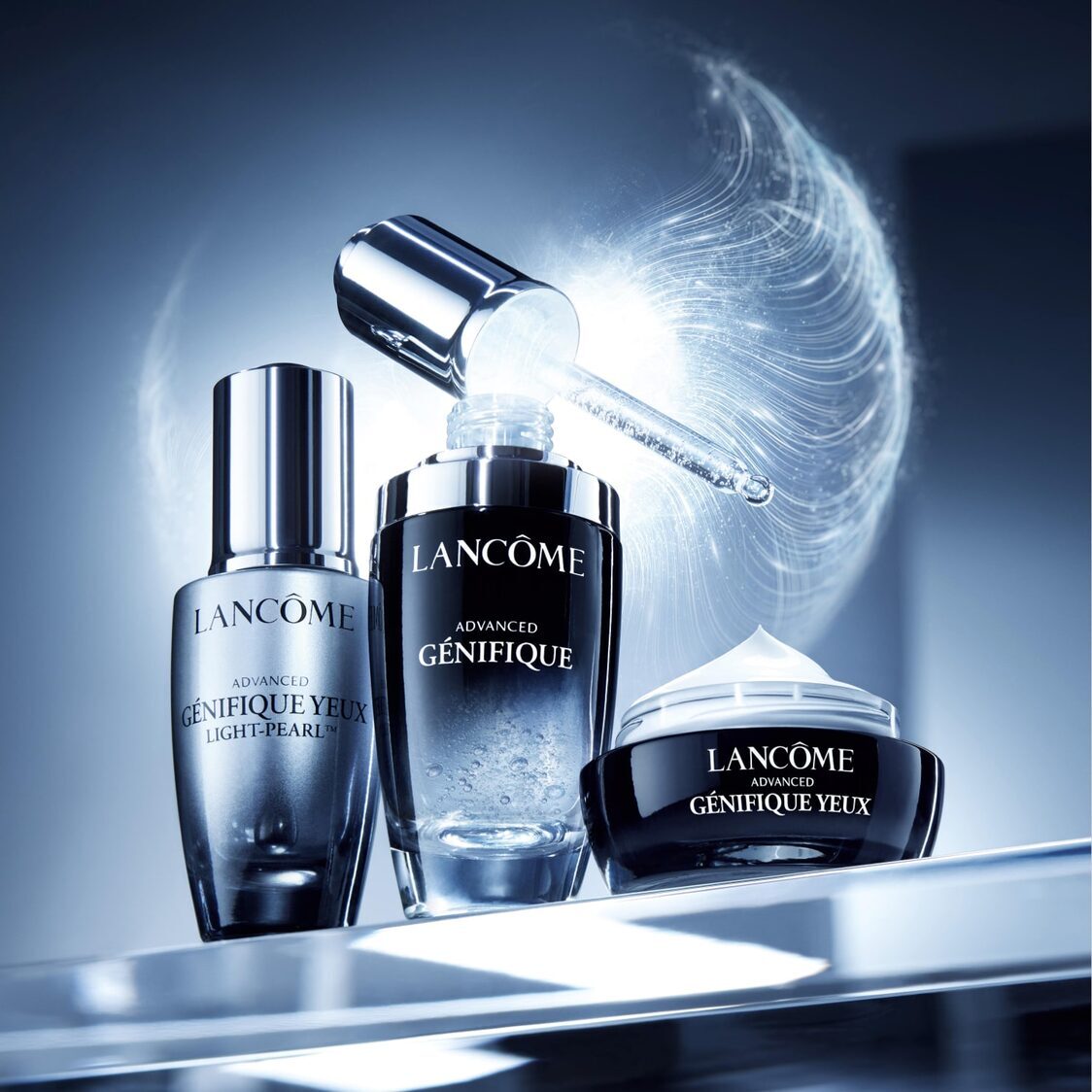 Lancôme Advanced Génifique Yeux Light - Pearl Eye and Lash Serum 20ml - Metro Singapore Departmental Store - Celebrating 69 Years in SG