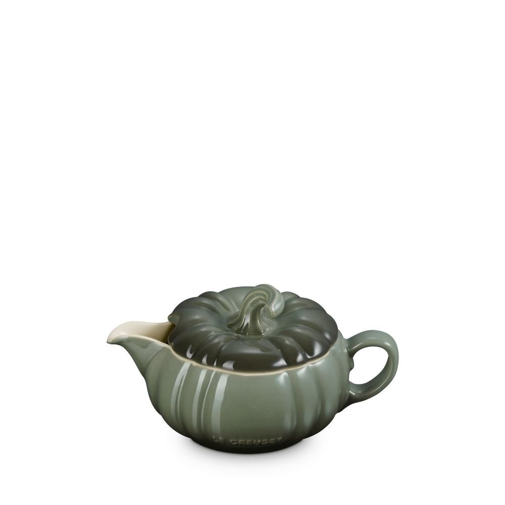 Le Creuset Pumpkin Gravy Boat with Lid 400ml - Metro Singapore Departmental Store - Celebrating 69 Years in SG