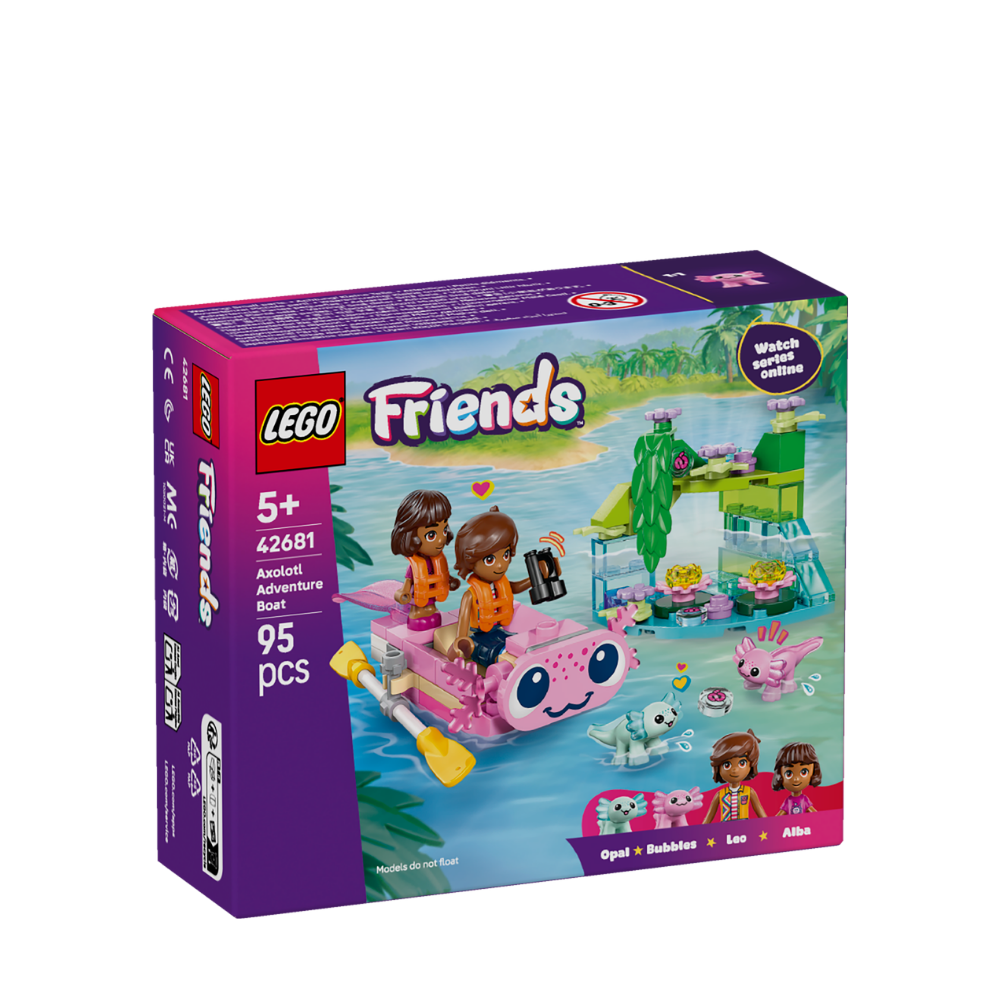 Lego Axolotl Adventure Boat 42681 - Metro Singapore Departmental Store - Celebrating 69 Years in SG
