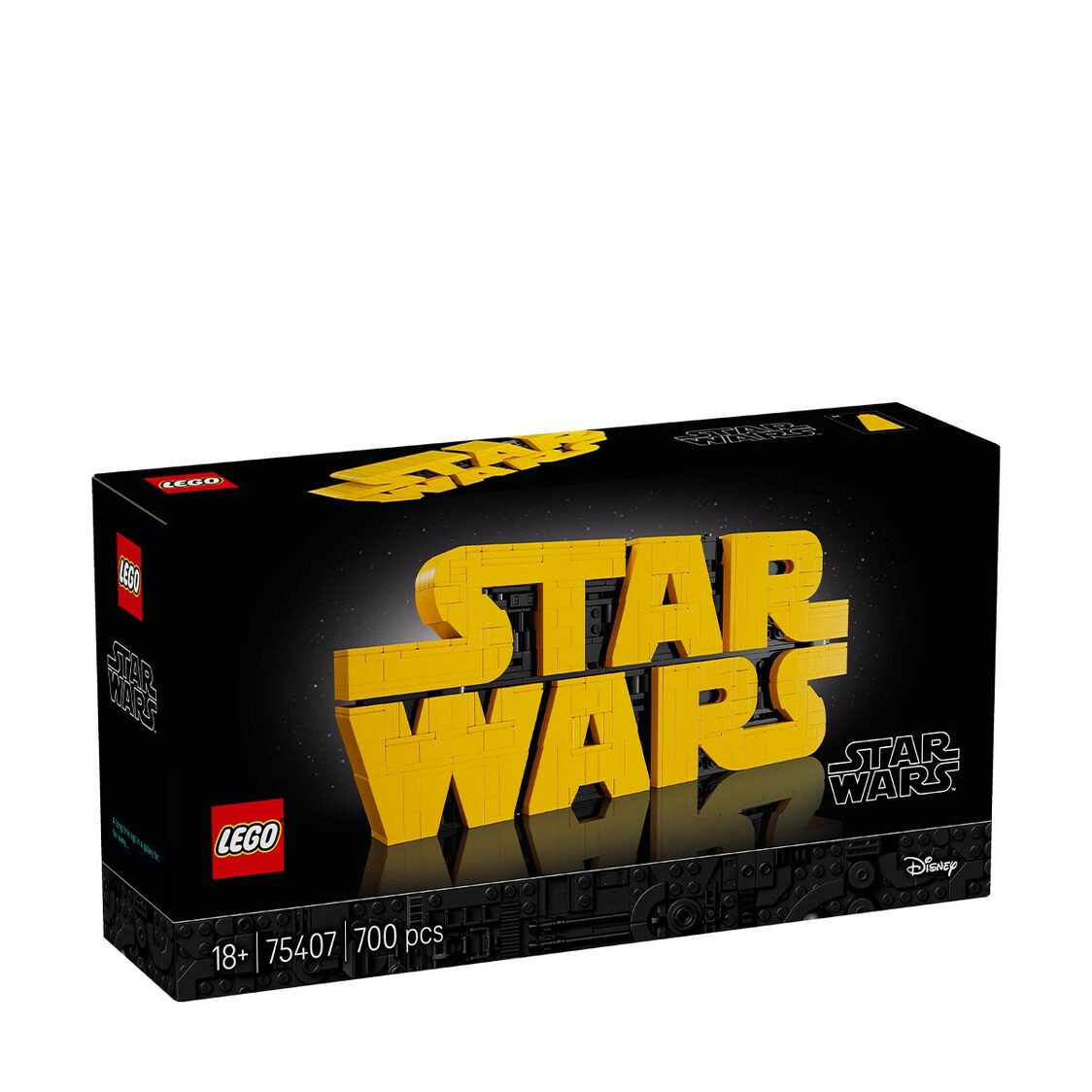 Lego Brick - Built Star Wars™ Logo 75407 - Metro Singapore Departmental Store - Celebrating 69 Years in SG