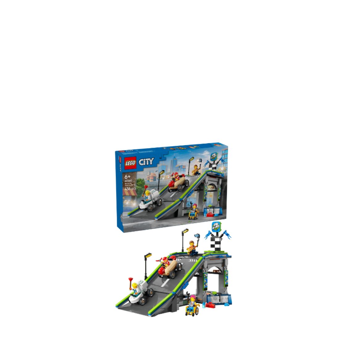Lego City No Limits: Race Car Ramp Track 60460 - Metro Singapore Departmental Store - Celebrating 69 Years in SG