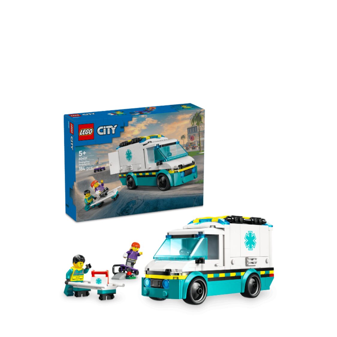 Lego Emergency Ambulance 60451 - Metro Singapore Departmental Store - Celebrating 69 Years in SG