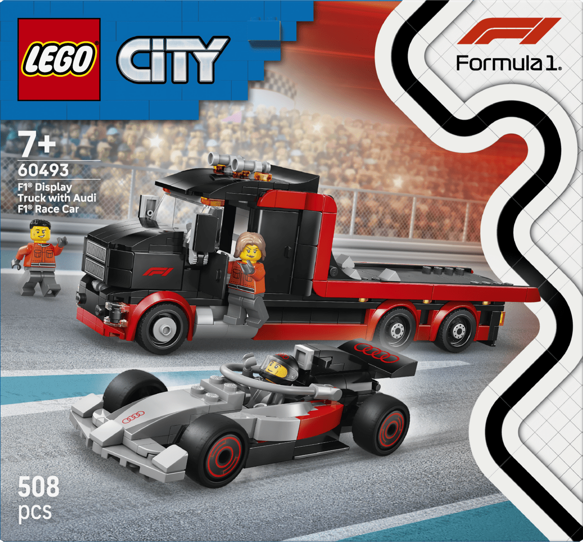 Lego F1® Display Truck with Audi F1® Race Car 60493 - Metro Singapore Departmental Store - Celebrating 69 Years in SG