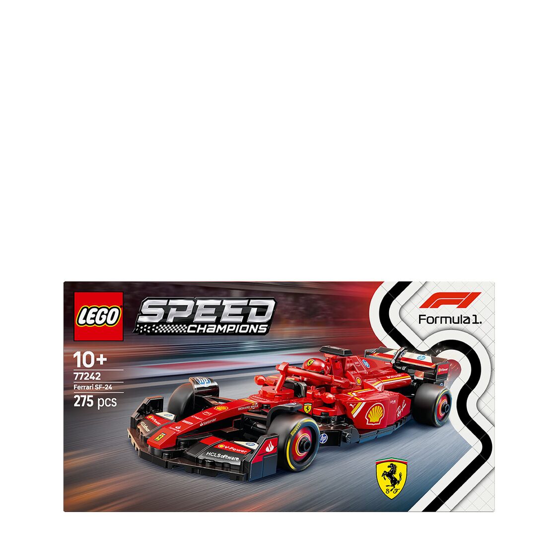 Lego Ferrari SF - 24 F1® Race Car 77242 - Metro Singapore Departmental Store - Celebrating 69 Years in SG