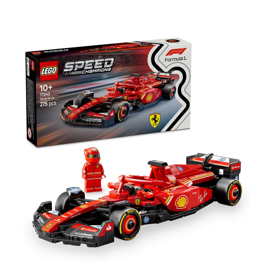 Lego Ferrari SF - 24 F1® Race Car 77242 - Metro Singapore Departmental Store - Celebrating 69 Years in SG