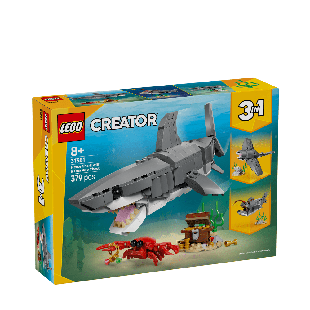 Lego Fierce Shark with a Treasure Chest 31381 - Metro Singapore Departmental Store - Celebrating 69 Years in SG