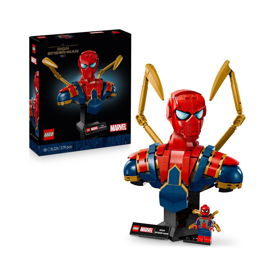 Lego Iron Spider - Man Bust 76326 - Metro Singapore Departmental Store - Celebrating 69 Years in SG