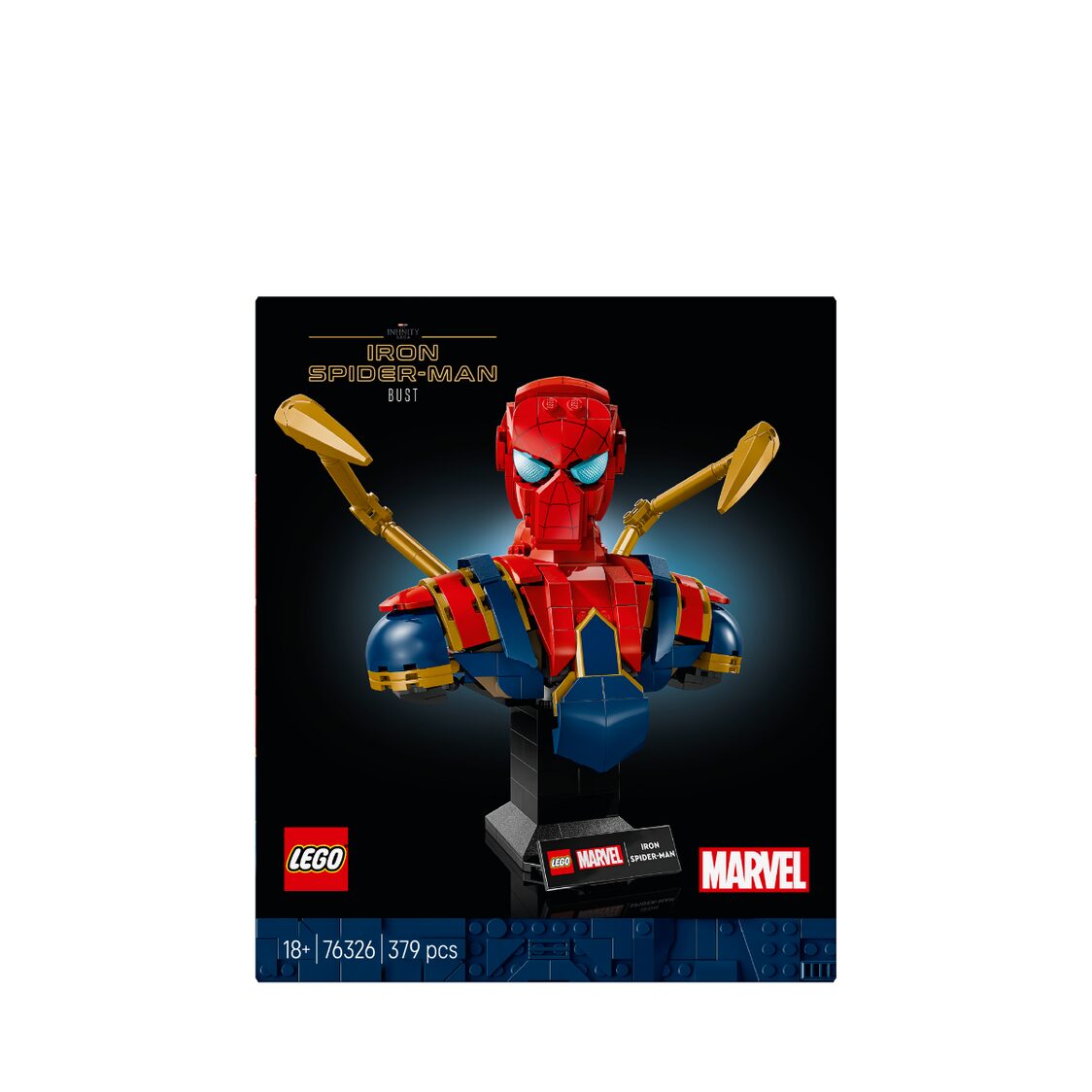 Lego Iron Spider - Man Bust 76326 - Metro Singapore Departmental Store - Celebrating 69 Years in SG