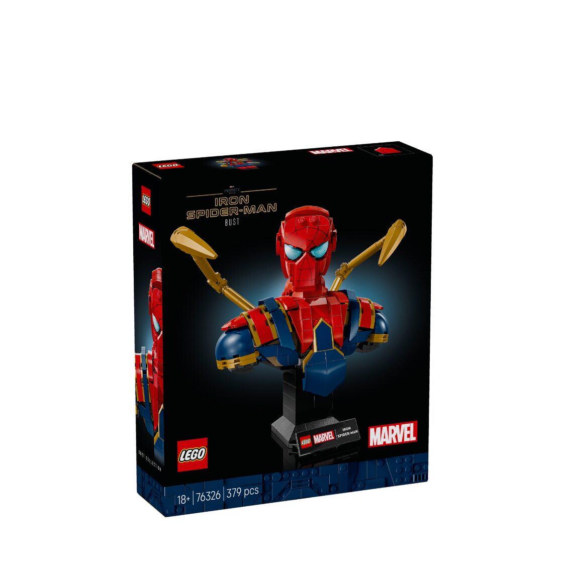 Lego Iron Spider - Man Bust 76326 - Metro Singapore Departmental Store - Celebrating 69 Years in SG