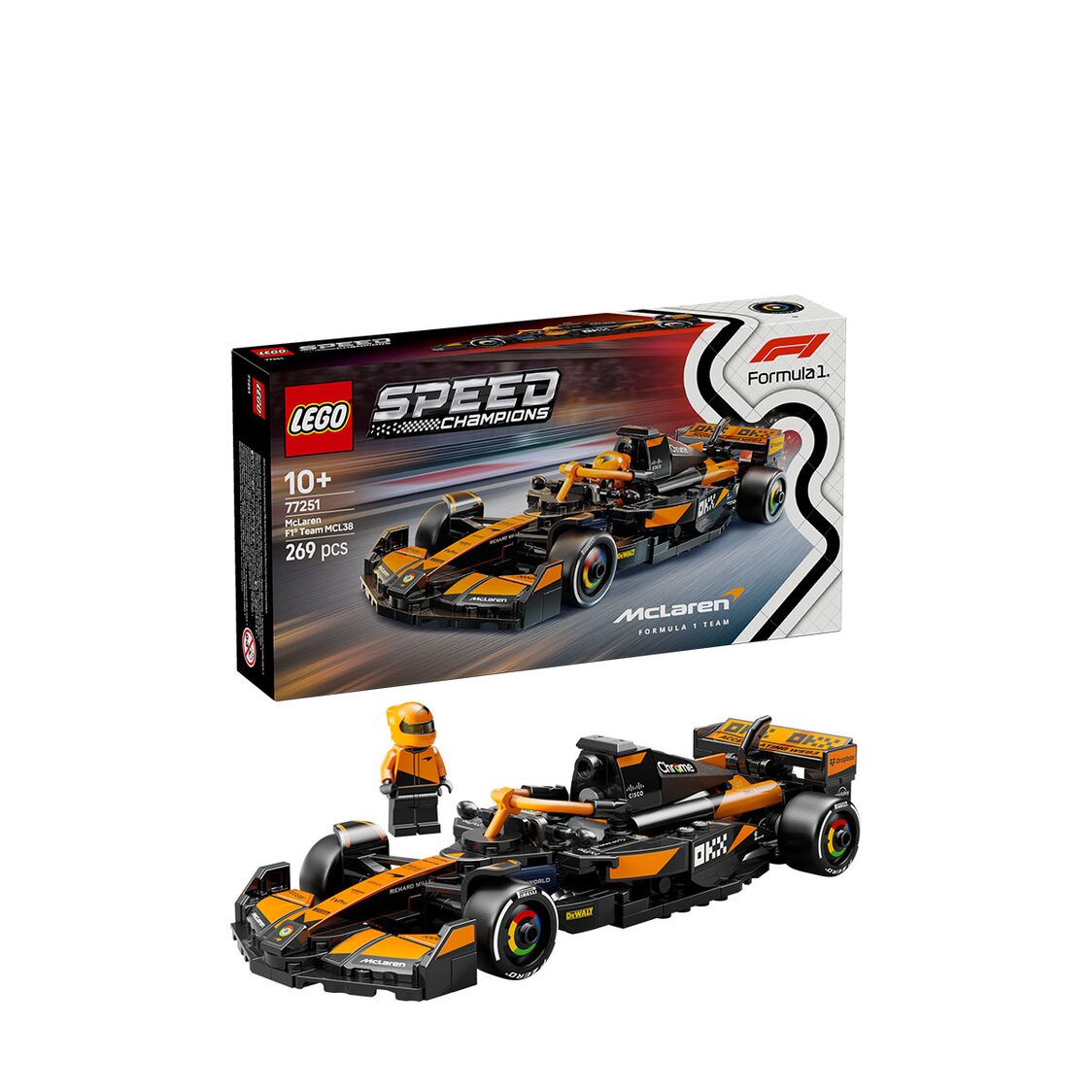 Lego McLaren F1® Team MCL38 Race Car 77251 - Metro Singapore Departmental Store - Celebrating 69 Years in SG