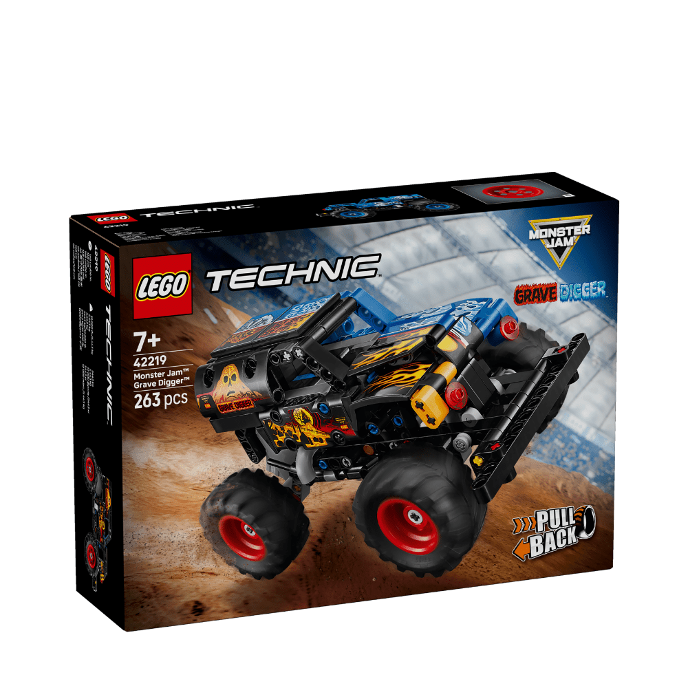 Lego Monster Jam™ Grave Digger™ Fire and Ice 42219 - Metro Singapore Departmental Store - Celebrating 69 Years in SG