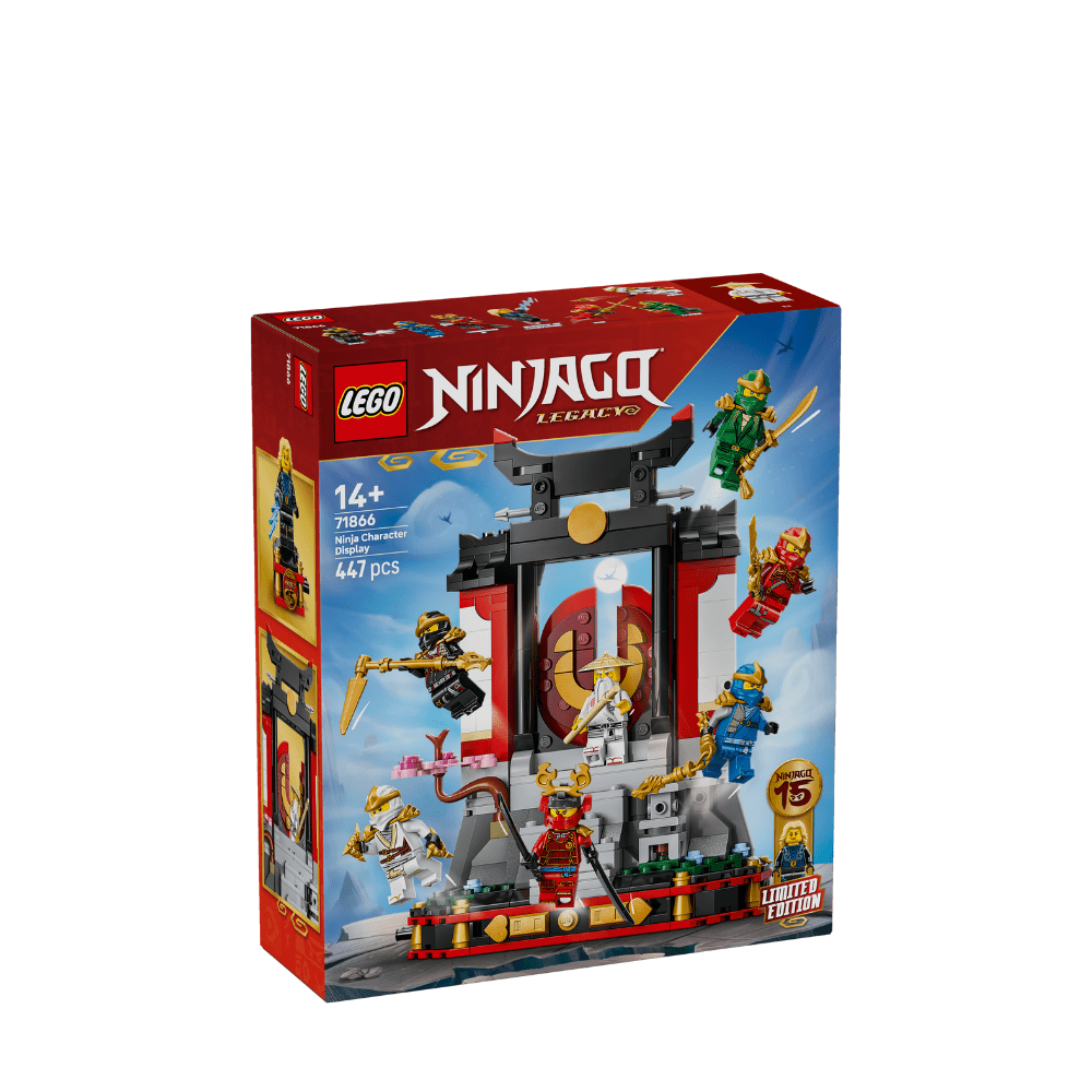 Lego Ninja Character Display 15th Anniversary 71866 - Metro Singapore Departmental Store - Celebrating 69 Years in SG