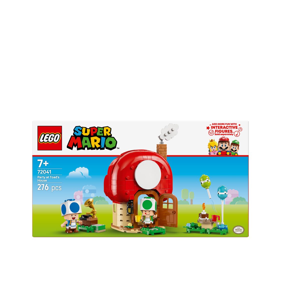 Lego Party at Toad's House 72041 - Metro Singapore Departmental Store - Celebrating 69 Years in SG