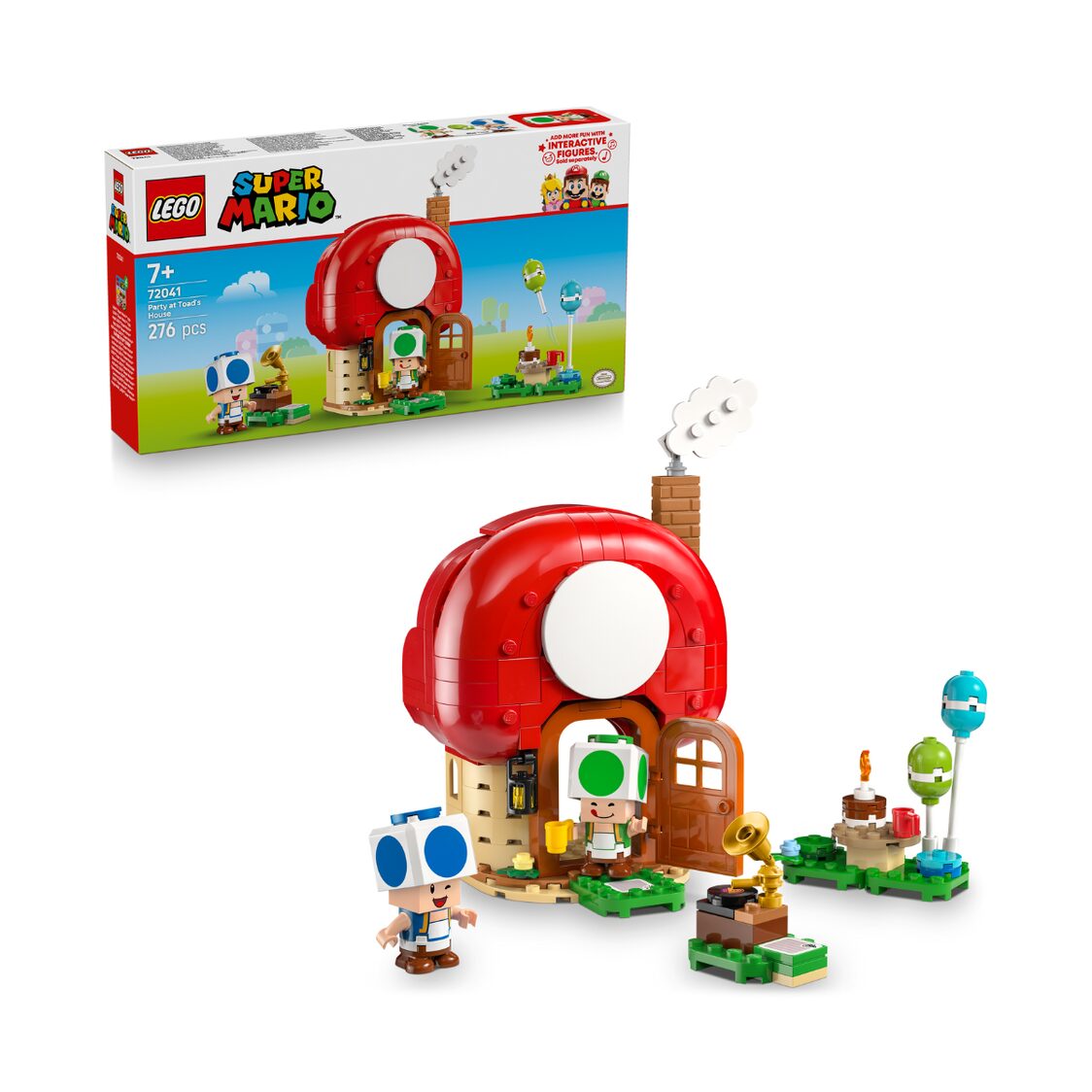 Lego Party at Toad's House 72041 - Metro Singapore Departmental Store - Celebrating 69 Years in SG