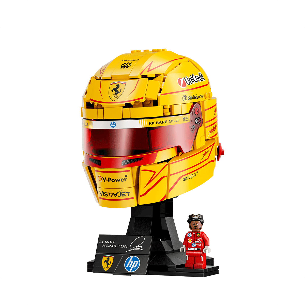 Lego Scuderia Ferrari HP Lewis Hamilton Helmet 43022 - Metro Singapore Departmental Store - Celebrating 69 Years in SG