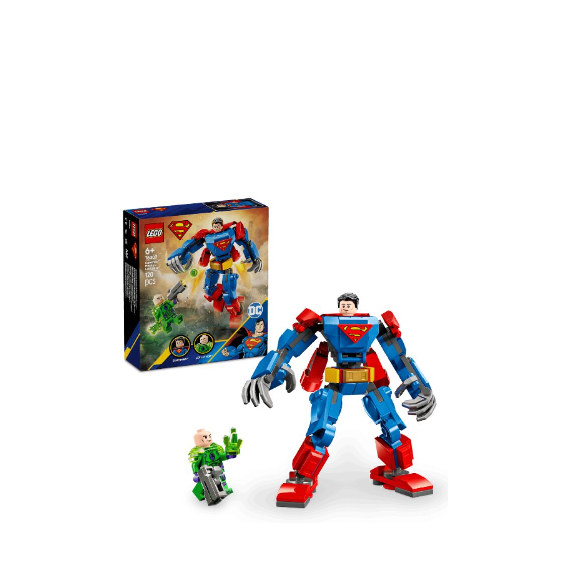 Lego Superman™ Mech vs. Lex Luthor™ 76302 - Metro Singapore Departmental Store - Celebrating 69 Years in SG