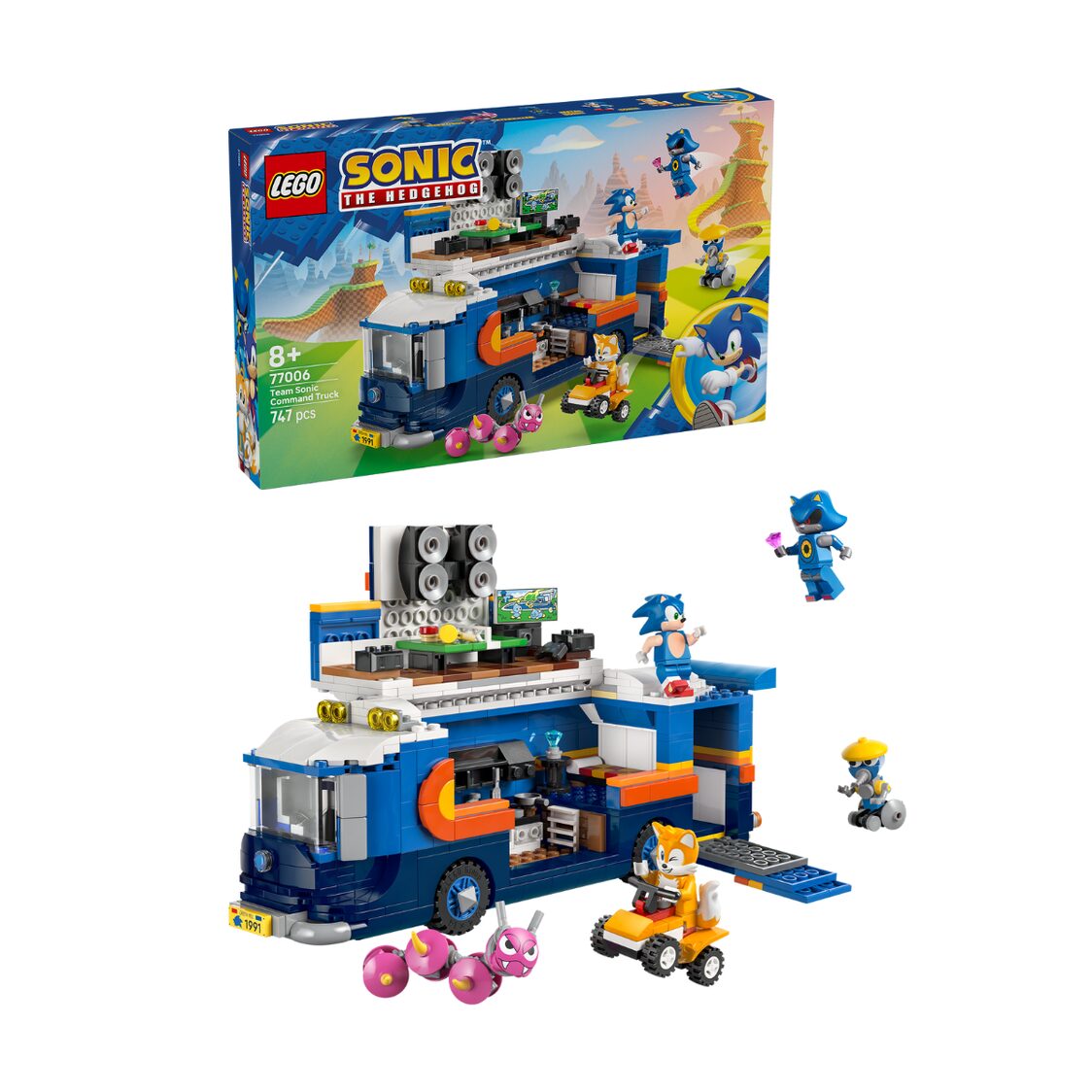 Lego Team Sonic Command Truck 77006 - Metro Singapore Departmental Store - Celebrating 69 Years in SG
