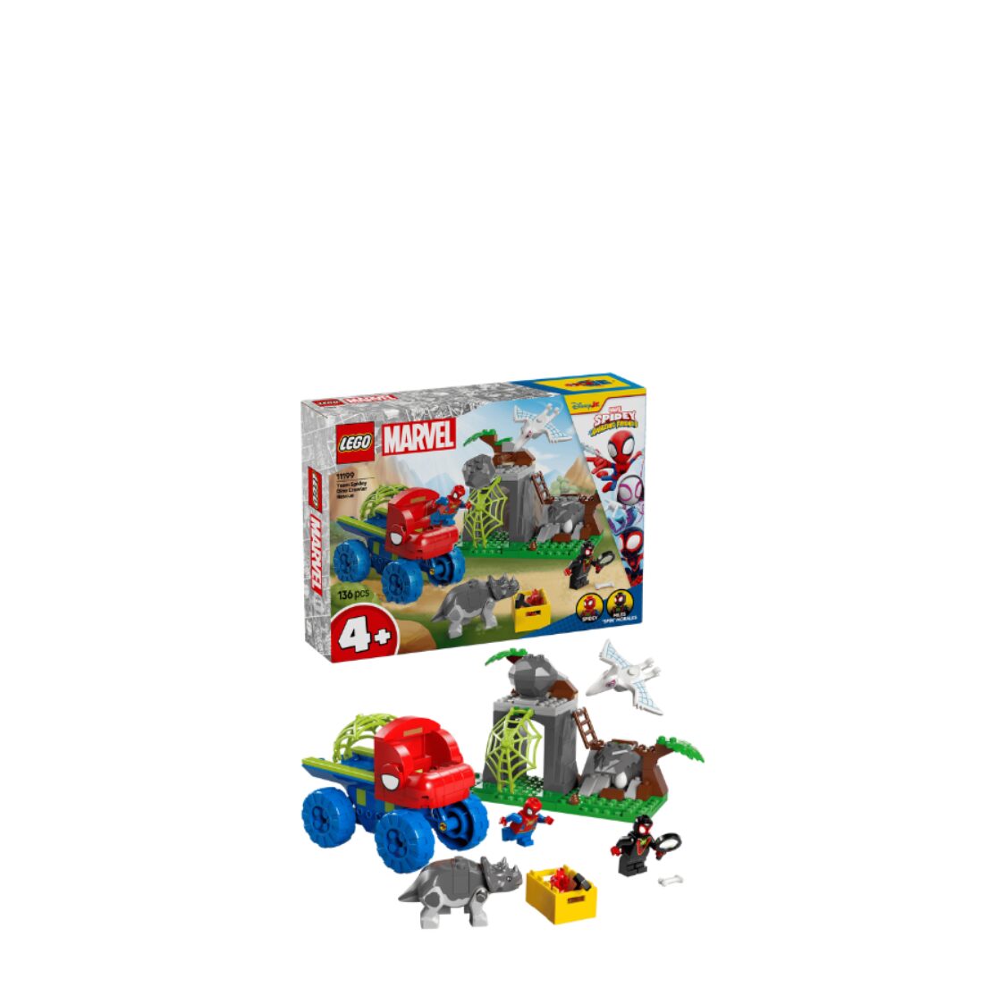 Lego Team Spidey Dino Crawler Rescue 11199 - Metro Singapore Departmental Store - Celebrating 69 Years in SG