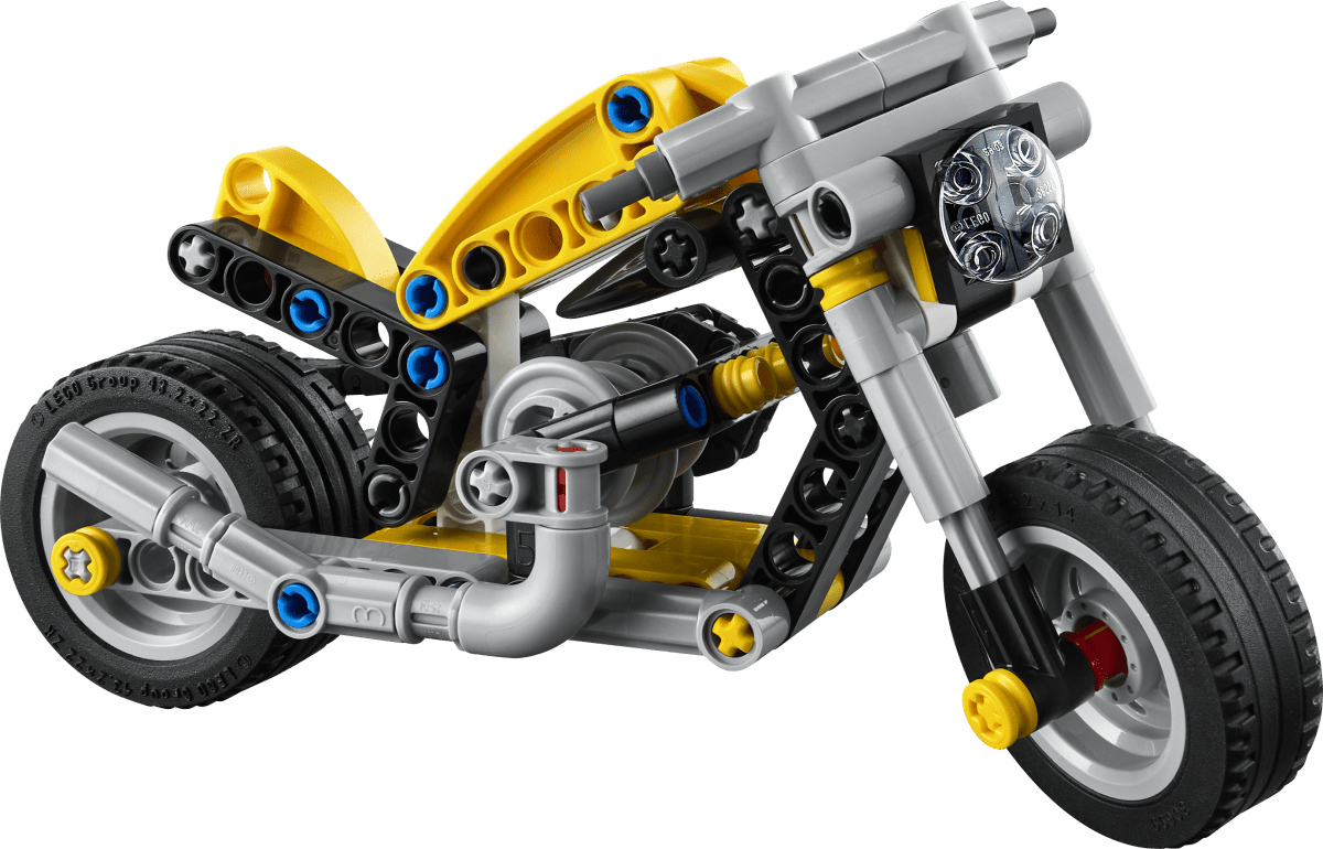 Lego Yellow Motorcycle 42225 - Metro Singapore Departmental Store - Celebrating 69 Years in SG