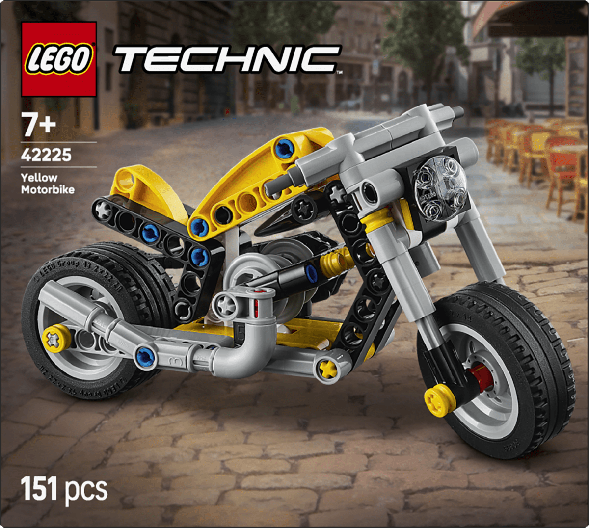 Lego Yellow Motorcycle 42225 - Metro Singapore Departmental Store - Celebrating 69 Years in SG