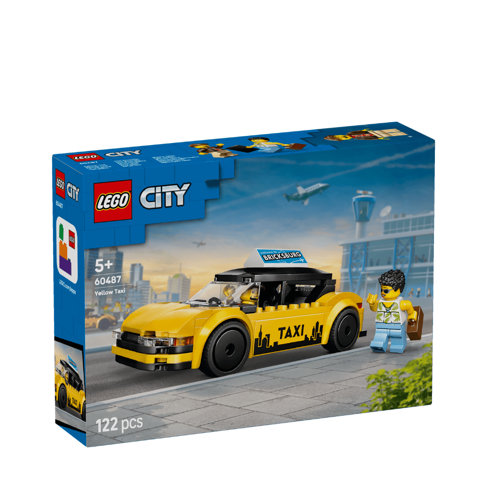 Lego Yellow Taxi 60487 - Metro Singapore Departmental Store - Celebrating 69 Years in SG