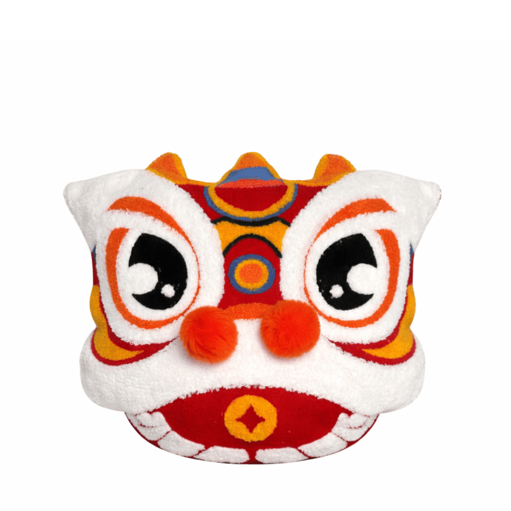 Lion Cushion - 43 x 43 cm - Metro Singapore Departmental Store - Celebrating 69 Years in SG