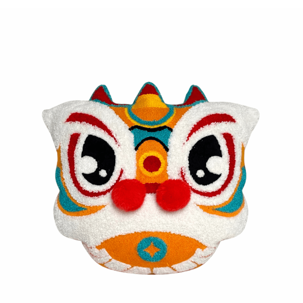 Lion Cushion - 43 x 43 cm - Metro Singapore Departmental Store - Celebrating 69 Years in SG