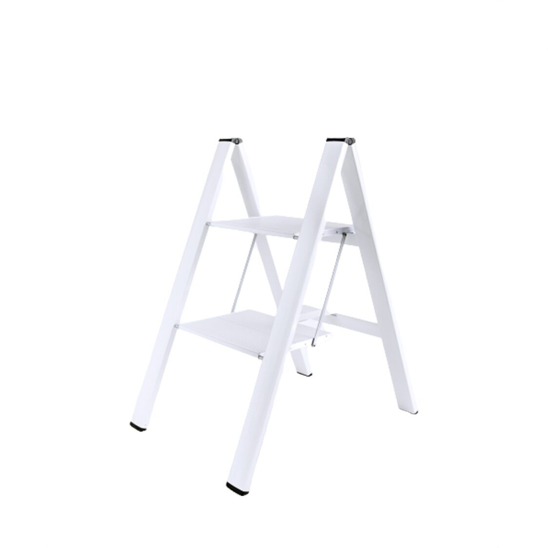Lucano Slim Step Alum 2 Stepstool Ladder ML5BWH - Metro Singapore Departmental Store - Celebrating 69 Years in SG