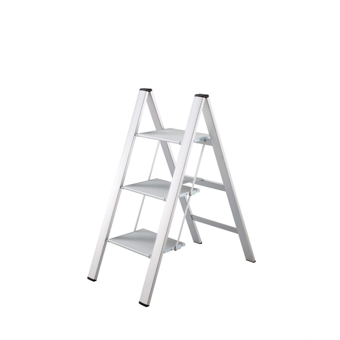 Lucano Slim Step Alum 3 Stepstool Ladder ML8BA - Metro Singapore Departmental Store - Celebrating 69 Years in SG