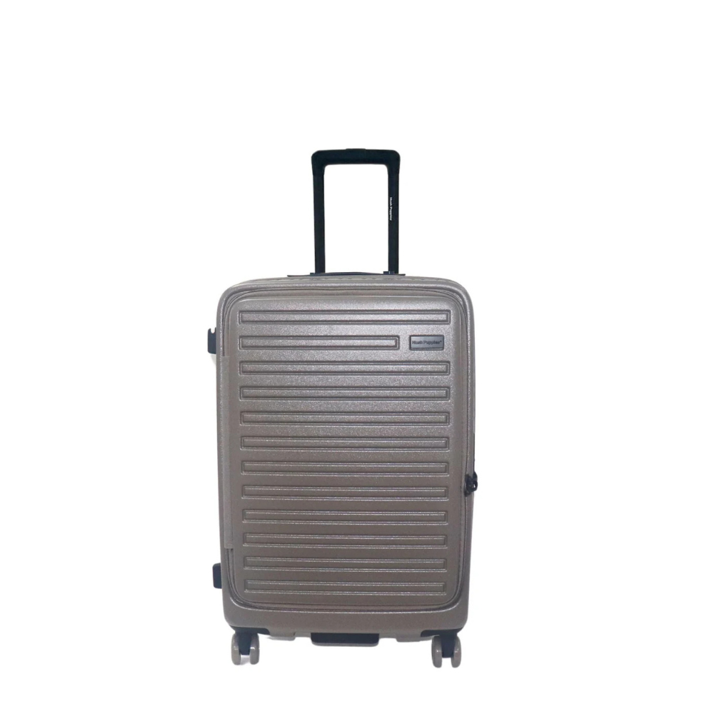 Hush Puppies 69-4039 Dim Grey First Top-Opening Polycarbonate Luggage