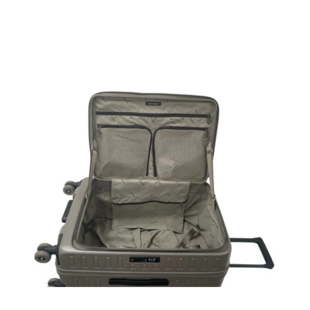 Hush Puppies 69-4039 Dim Grey First Top-Opening Polycarbonate Luggage