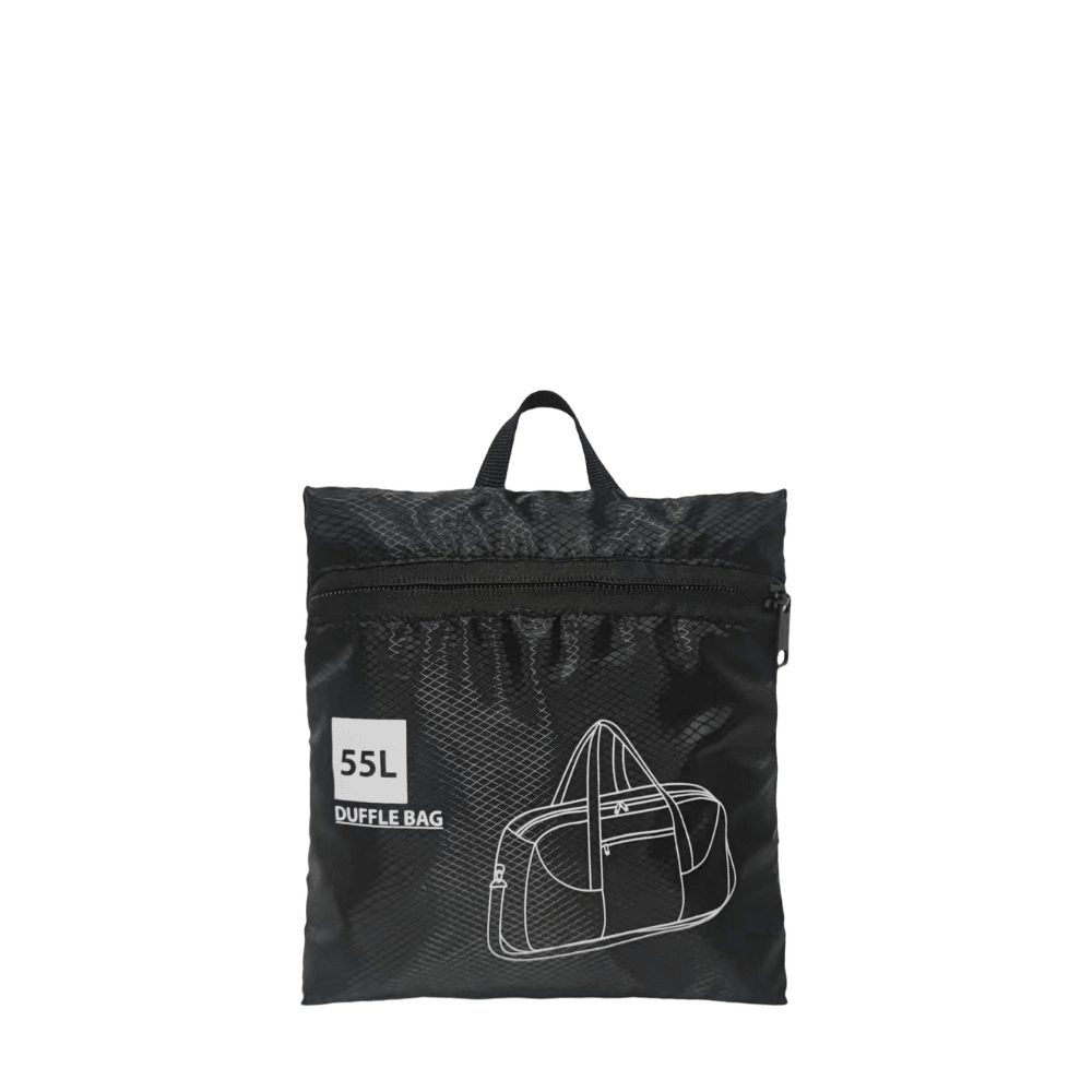 M Collection Foldable Duffle Bag 55L - Black - Metro Singapore Departmental Store - Celebrating 69 Years in SG