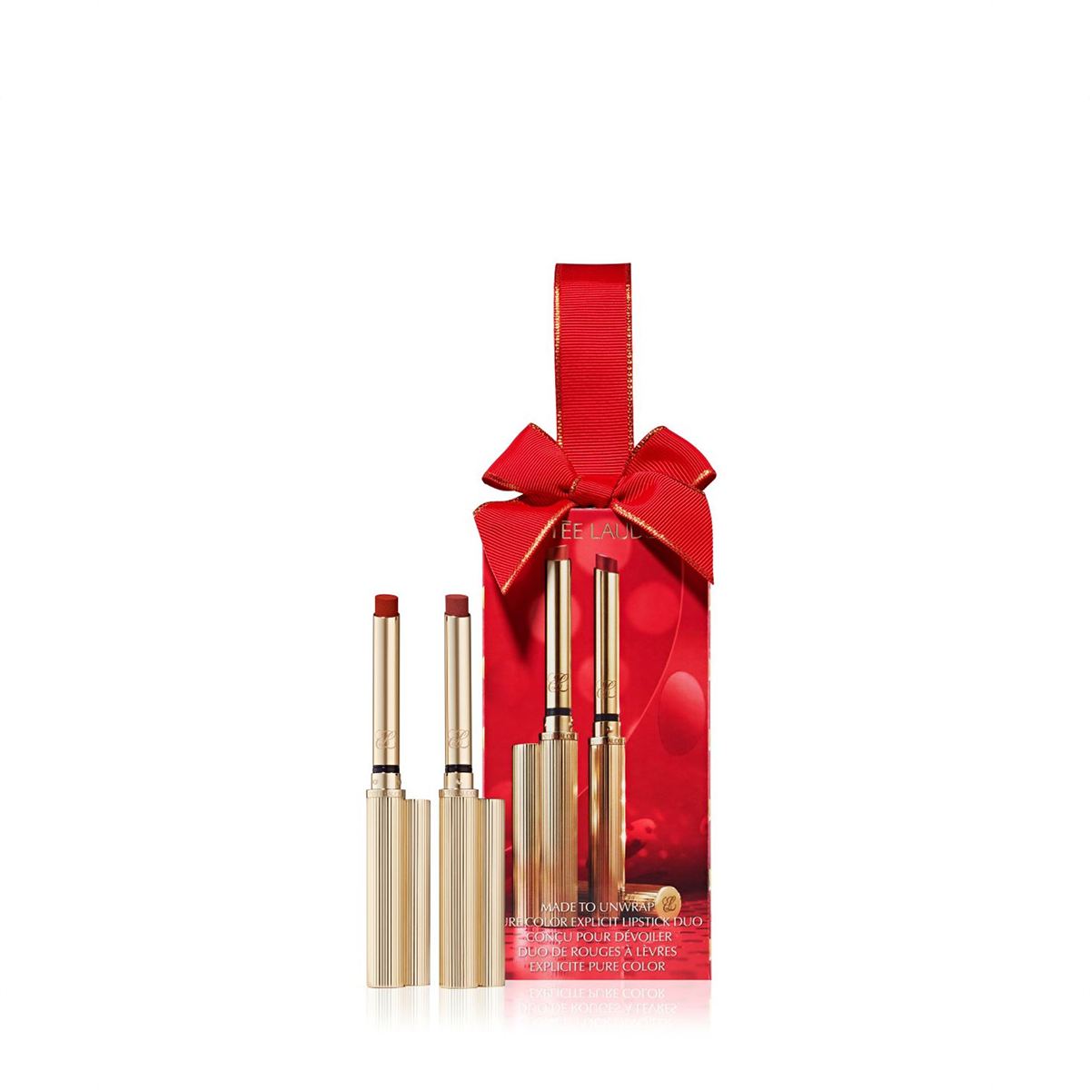 Estee Lauder Made to Unwrap Pure Colour Explicit Lipstick Duo