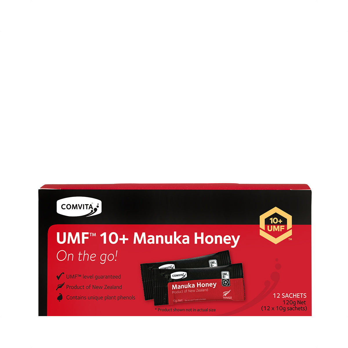 Comvita UMF™ 10+ Manuka Honey Sachets 12s (12 x 10g) (Purchase with Purchase)