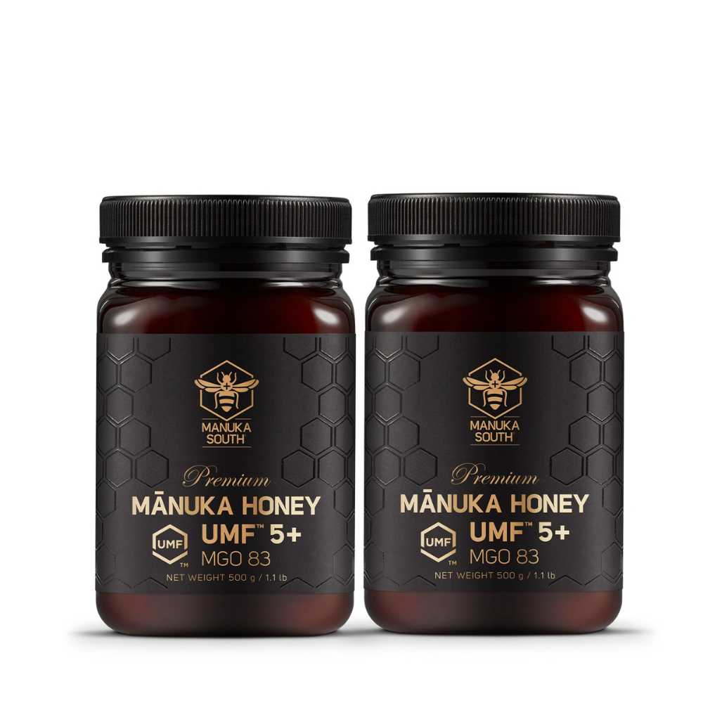 Manuka South UMF 5+ MGO83 Manuka Honey 500g Twin Pack - Metro Singapore Departmental Store - Celebrating 69 Years in SG